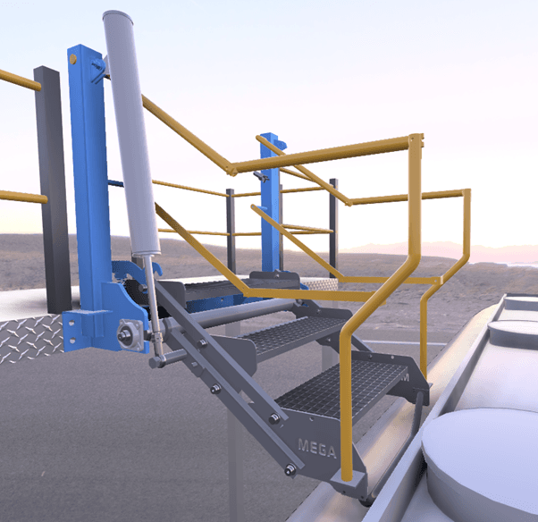 Katlanır Platform Merdiveni