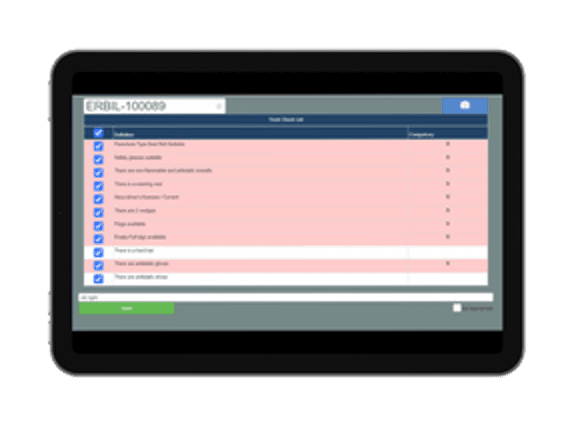 Tanker ADR Kontrolü - Mobil Uygulama