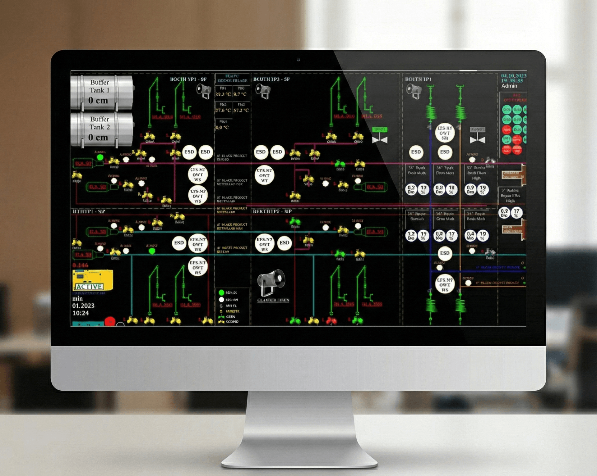 Alarm Yönetimi - Kontrol Ekranı