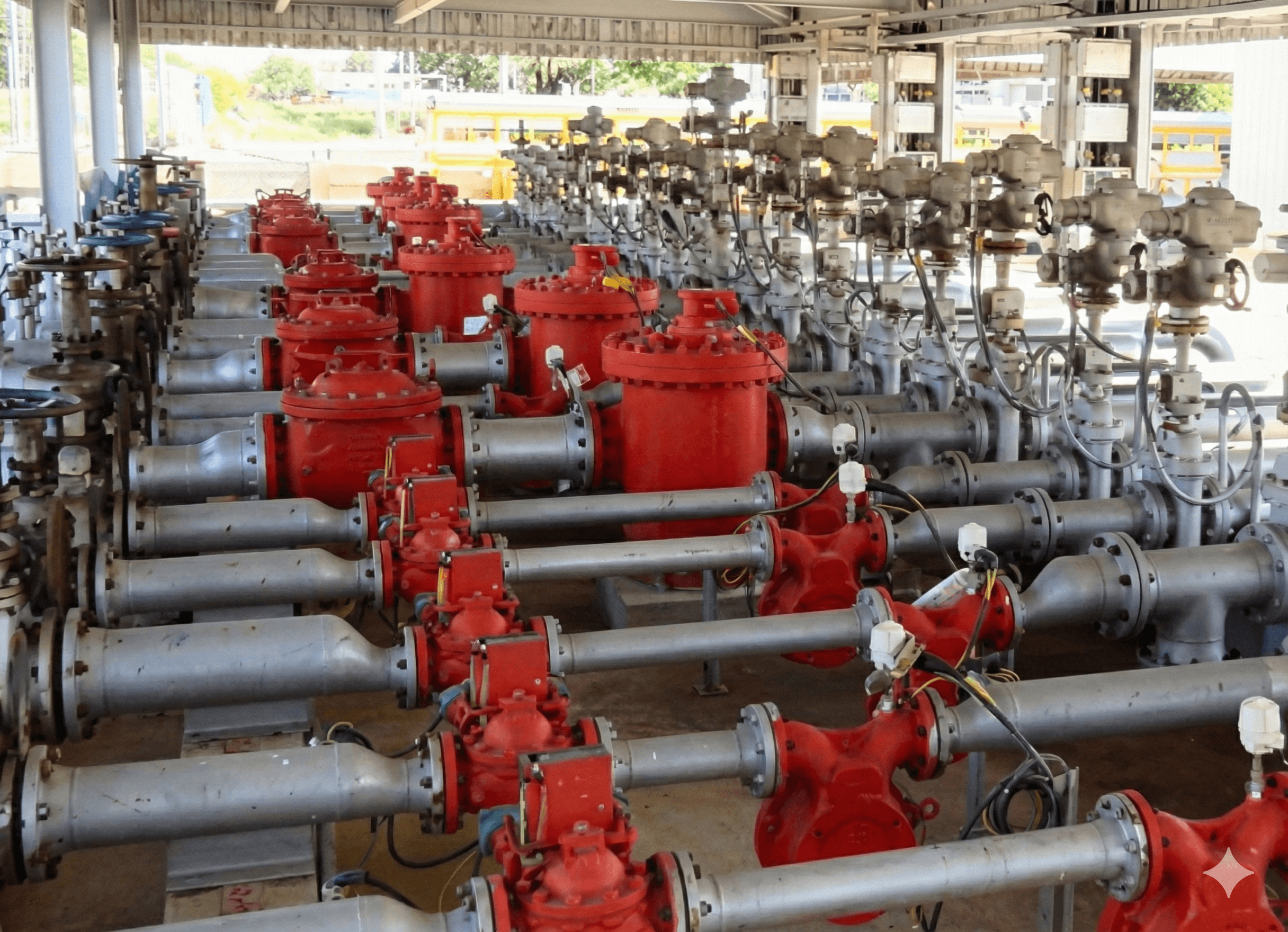 Boru Hattı Vana Sistemi